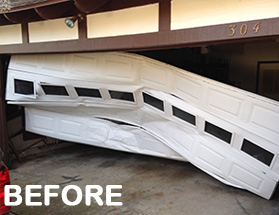 garage door track repair